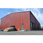 Fabrication Q345B Prefabricated Steel Warehouse Building Erection Construction
