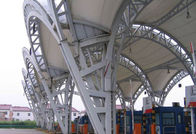 직류 전기를 통한 강철 지붕 트러스 공간 구조 galpones prefabricados 강철 구조 창고