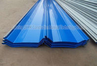 Corrosion Resistant Prepainted Steel Corrugated Roofing Sheets Long Life Span