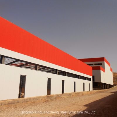 Metal QHHK Q235 Q345 Frame Warehouse Shed Construction