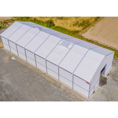 PreBuildings 스틸 프레임 포털 Prefabricated 금속 건물 진동 방지