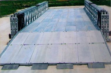 200 Type Prefabricated Steel Bailey Bridge With Galvanized Or Painted Surface